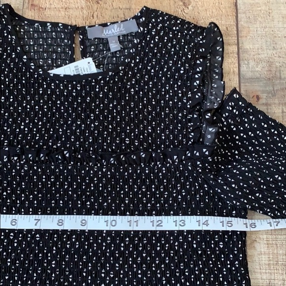 💟 So Cute off Shoulders Marled Reunited Cloth NWT - Picture 6 of 9